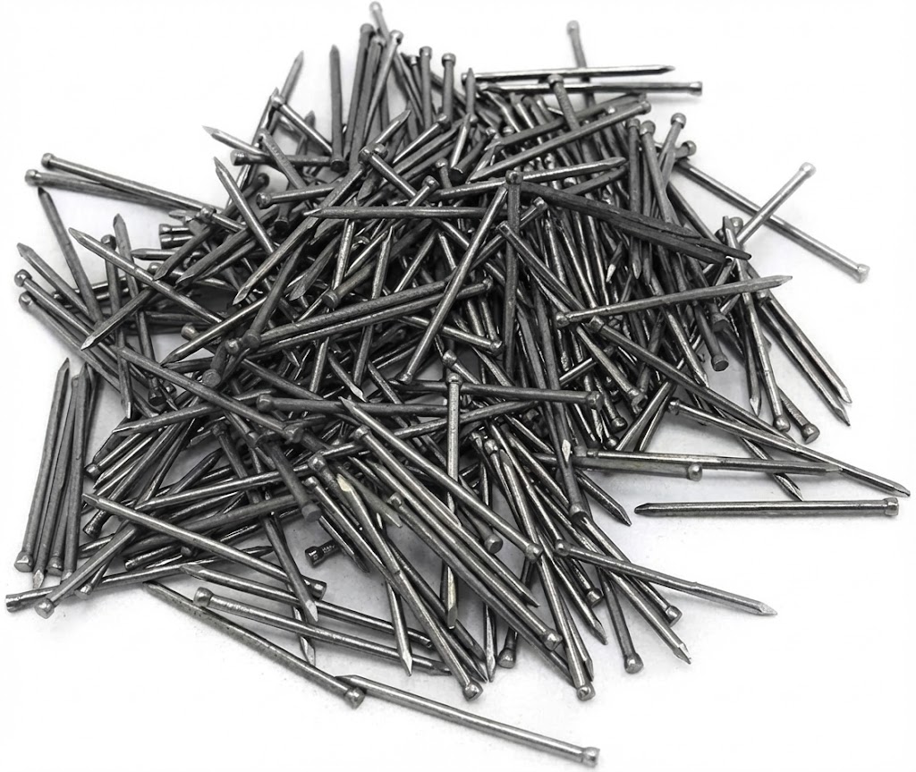 A pile of Panel Pins